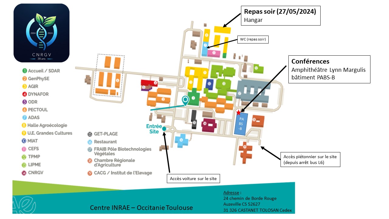 Plan accès amphi